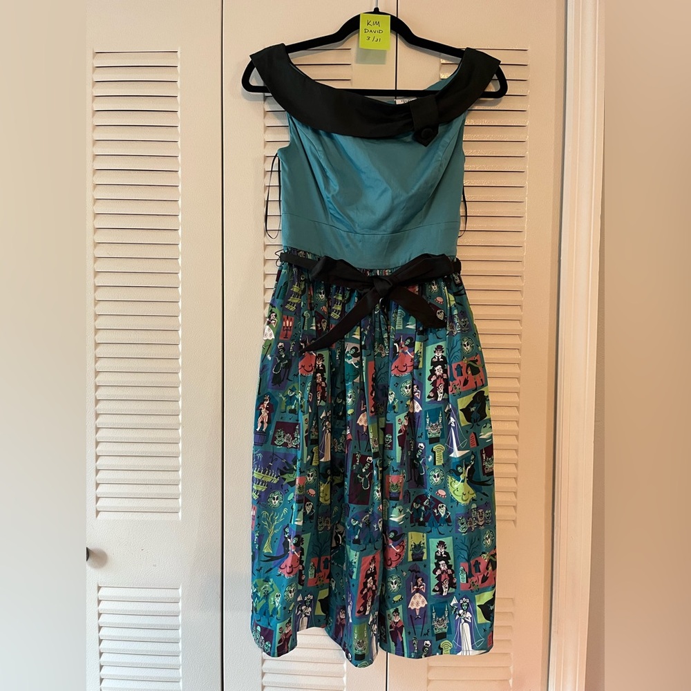 Disney Dress Shop Haunted Mansion Teal - XS